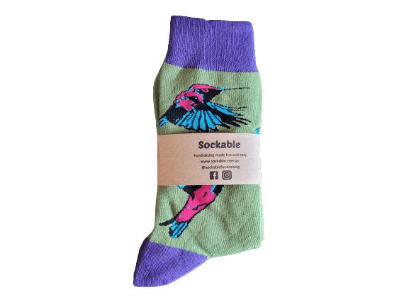 Hummingbird Socks
