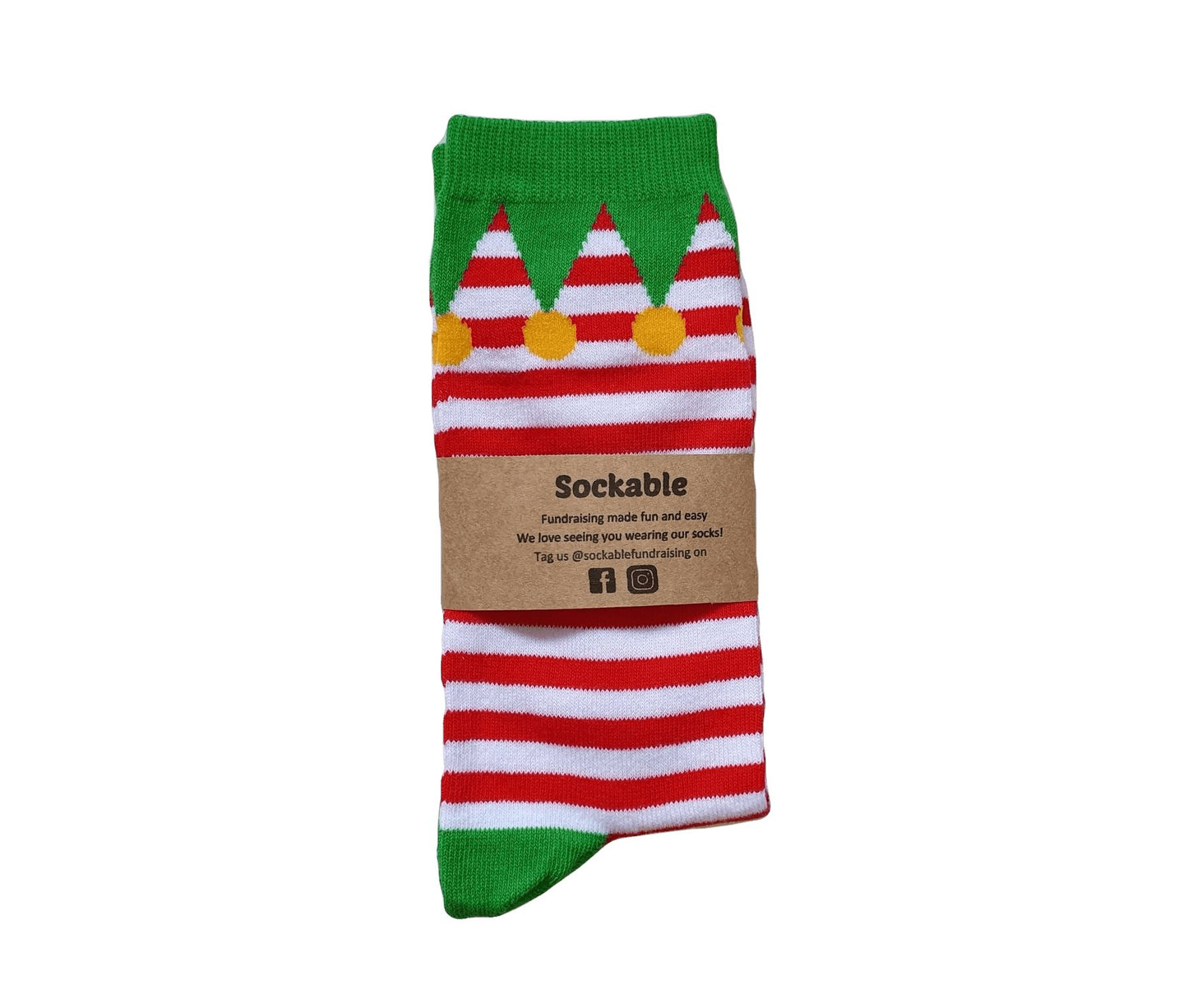 Christmas Elf Socks
