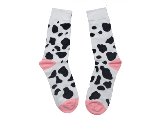 Cow Print Socks