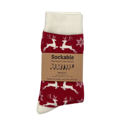 Classic Reindeer Socks