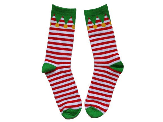 Christmas Elf Socks