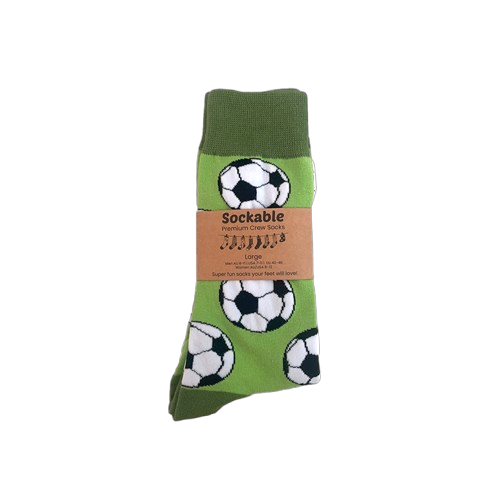 Soccer Green Socks