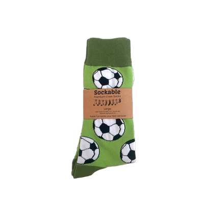 Soccer Green Socks