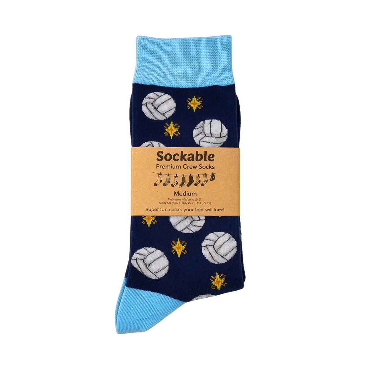 Volleyball Star Socks