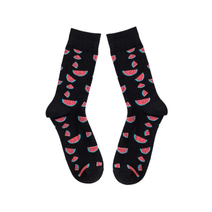 Watermelon Slice Socks