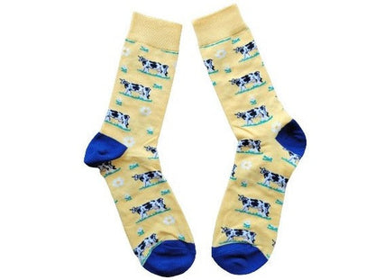 Buttercup Cow Socks