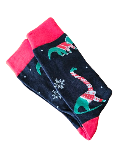 Christmasaurus Socks