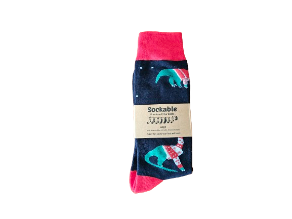 Christmasaurus Socks
