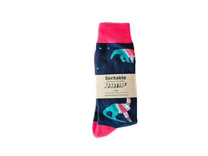 Christmasaurus Socks