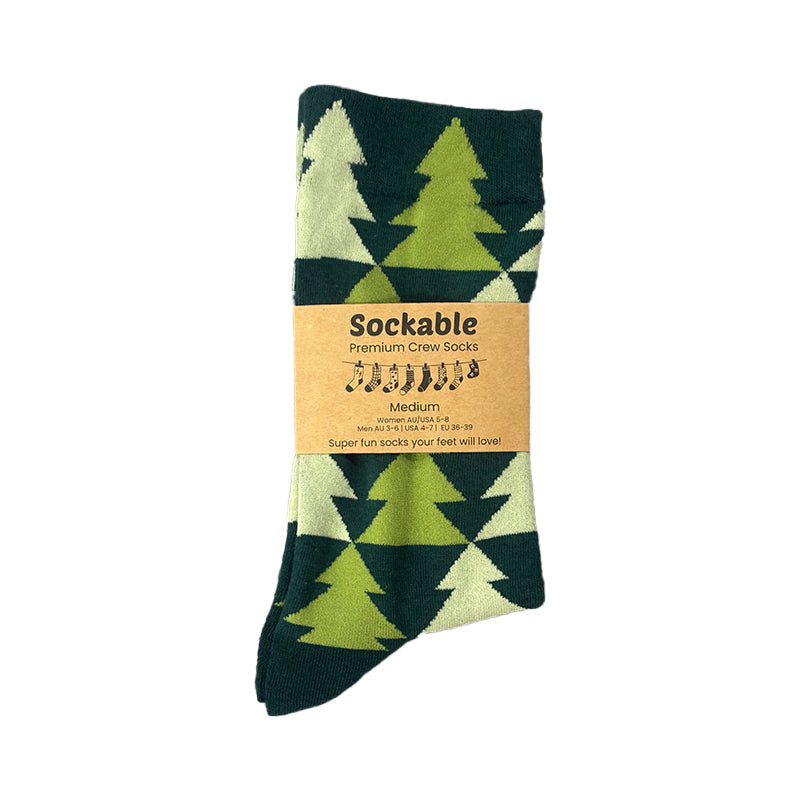 Diamond Tree Socks