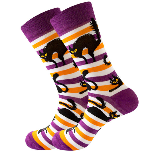 Halloween Cat Socks