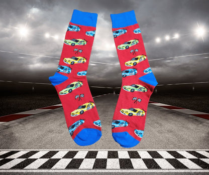 Race Car Socks Sockable Fundraising 